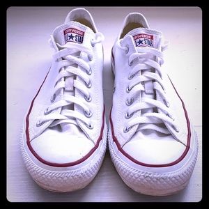 White Converse All-Stars